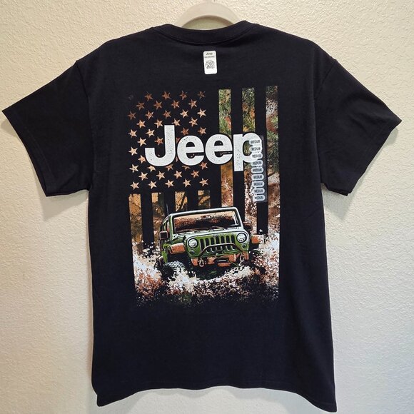 Jeep Men's Tee Shirt Medium Short Sleeved - Picture 2 of 6